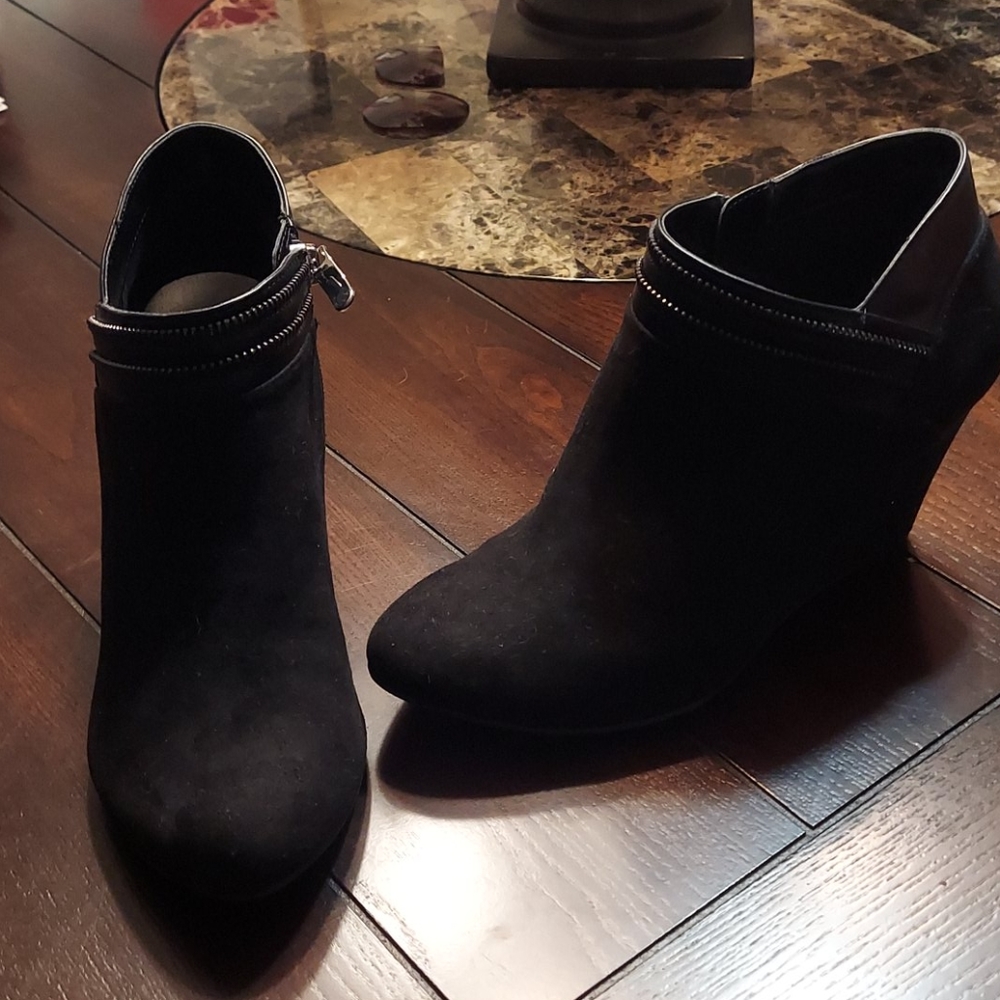 Black booties